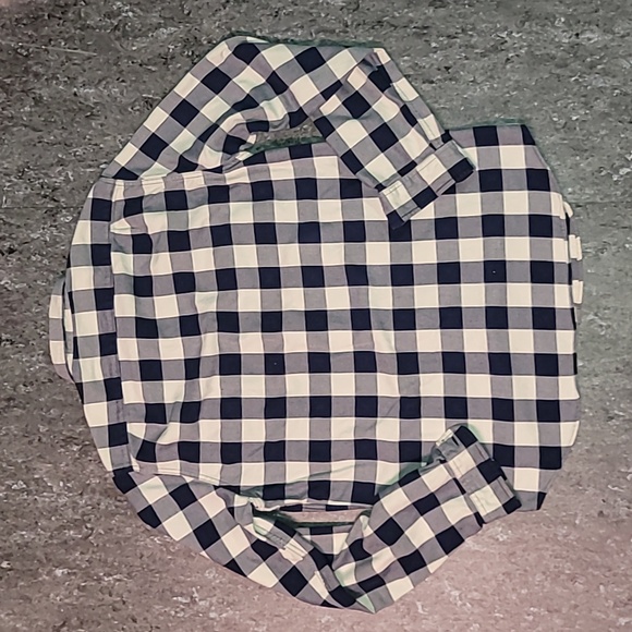 Vintage. J. Crew New York. 💯 Cotton button-up. 2 pockets. Men's size Large T - Picture 13 of 16